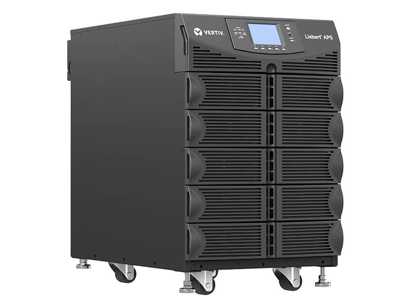 Weber & Associates, Inc Vertiv™ Liebert® APS Modular UPS, 5kVA – 20kVA N+1, Double Conversion Rack/Tower VRLA 208V UPS