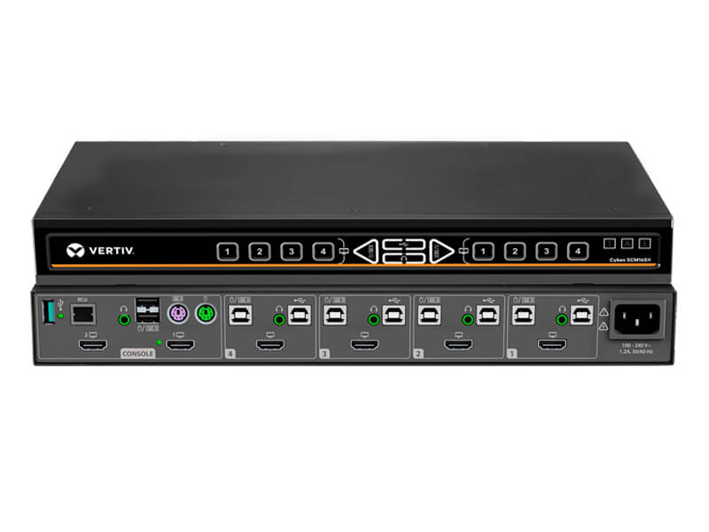 Weber & Associates, Inc Vertiv™ Cybex™ SCM100 Series Secure Desktop Matrix