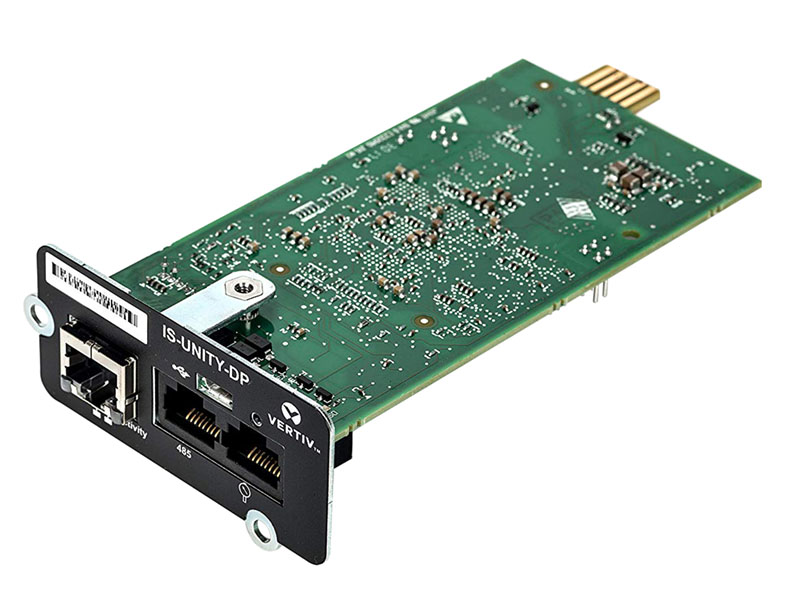 Weber & Associates, Inc Vertiv™ Liebert® IntelliSlot™ Unity Communications Card Weber & Associates, Inc Vertiv™ Liebert® IntelliSlot™ Unity Communications Card